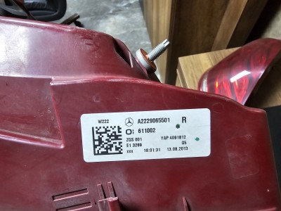 Mercedes W222 sağ stop A2229065501