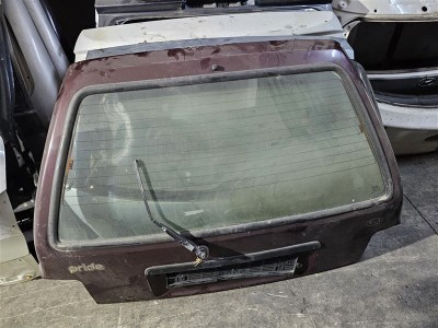 Kia Pride çıkma bagaj kapağı arka cam