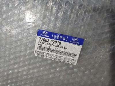 Kia picanto çıkma sol arka kapı orjinal 77003-07010